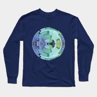 Metallic circle Long Sleeve T-Shirt